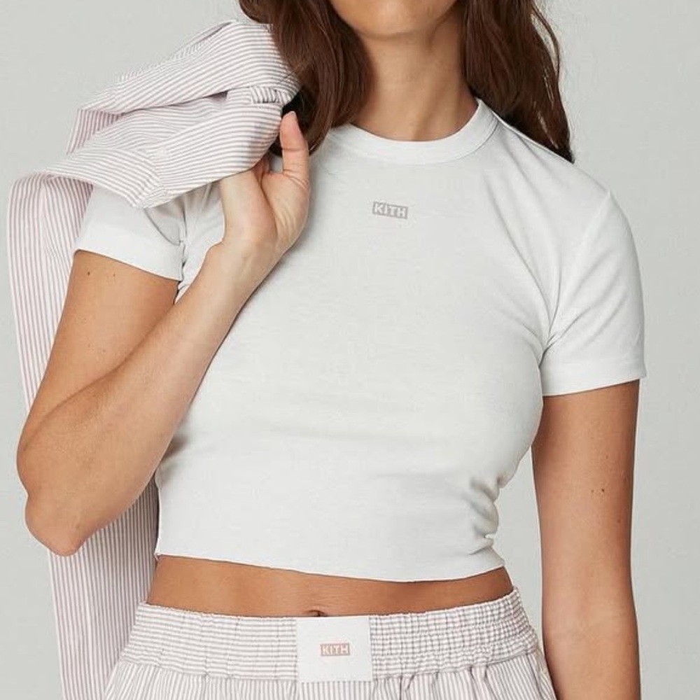 Kith Seersucker Box Mulberry Tee